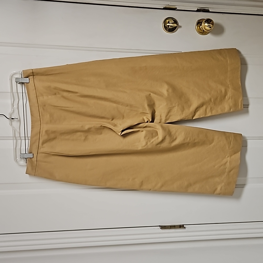bohme Cotton High Waist Wide Leg Cropped Pant - Picture 4 of 6